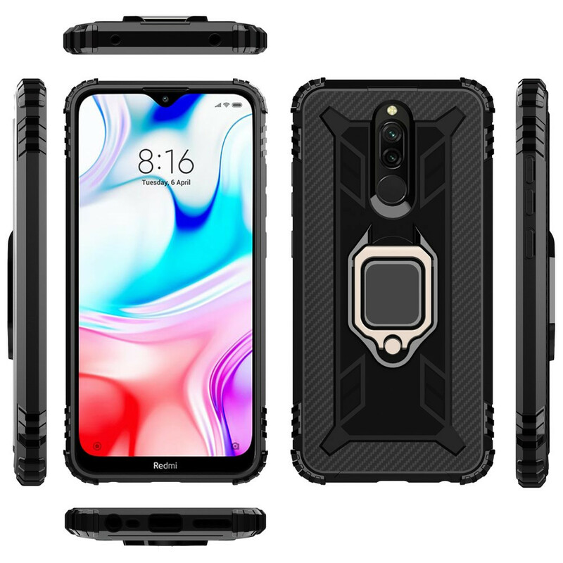 Coque Xiaomi Redmi 8 Anneau Premium