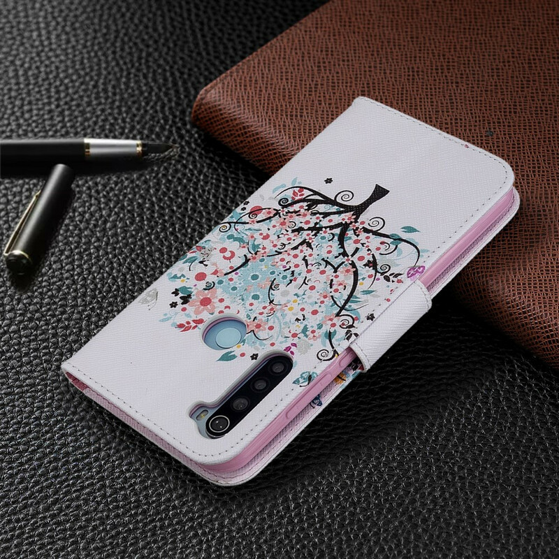 Housse Xiaomi Redmi Note 8T Flowered Tree