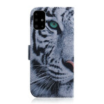 Housse Samsung Galaxy A51 Face de Tigre