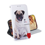 Housse Samsung Galaxy A51 Pug Dog