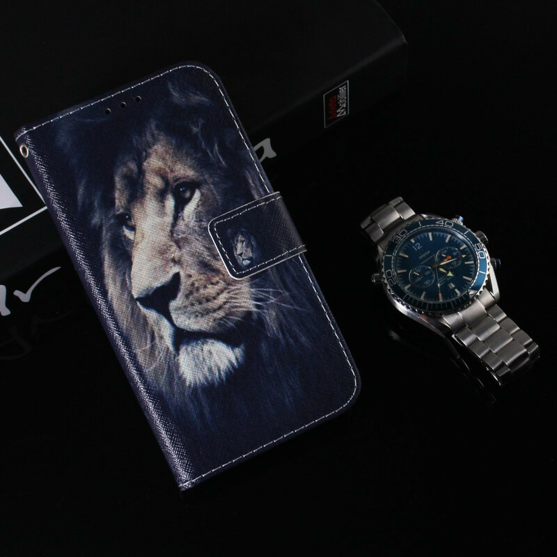 Housse Samsung Galaxy A51 Dreaming Lion