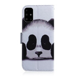 Housse Samsung Galaxy A51 Face de Panda