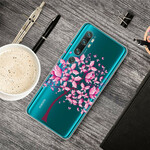 Coque Xiaomi Mi Note 10 Top Arbre Rose