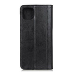 Flip Cover Samsung Galaxy A51 Version Cuir Fendu