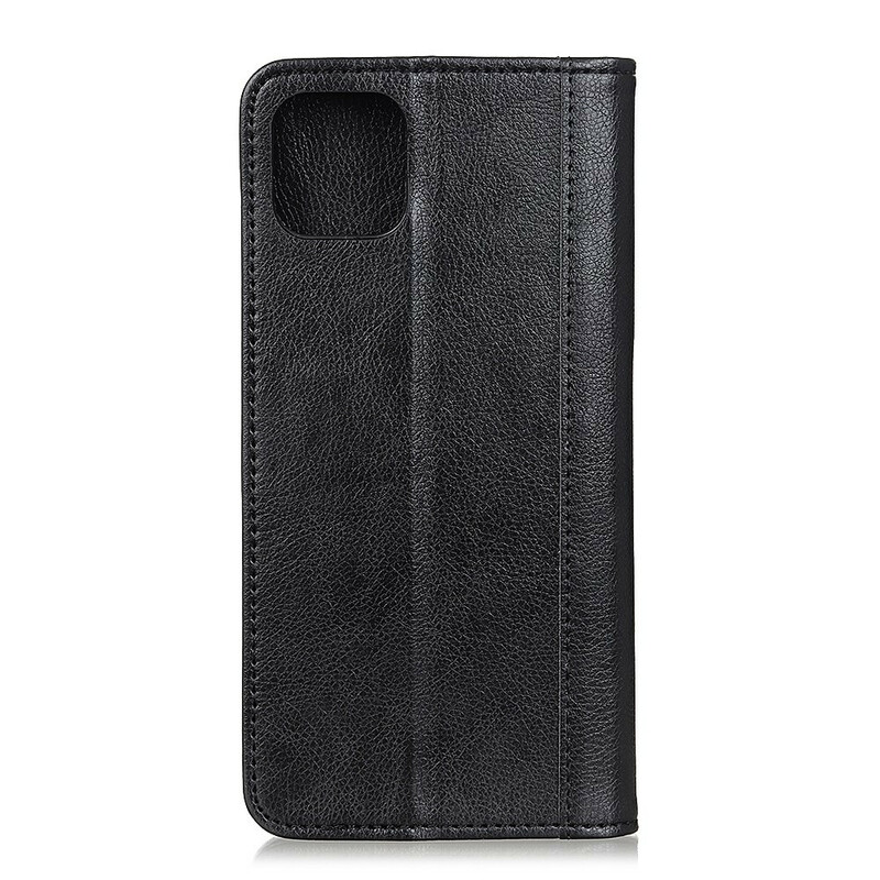 Flip Cover Samsung Galaxy A51 Version Cuir Fendu