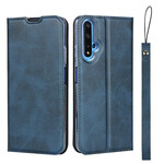 Flip Cover Honor 20 / Huawei Nova 5T Simili Cuir avec Lanière