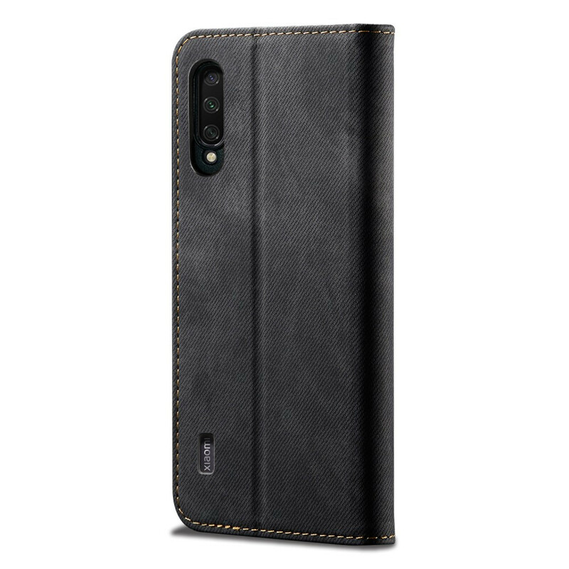 Flip Cover Xiaomi Mi A3 Tissu Jeans