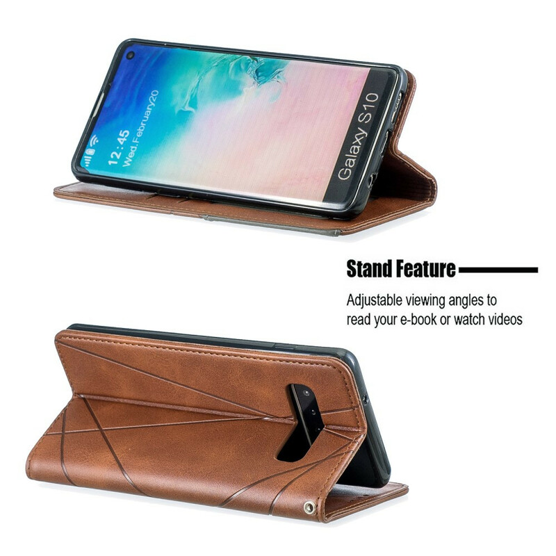 Flip Cover Samsung Galaxy S10 Style Artiste