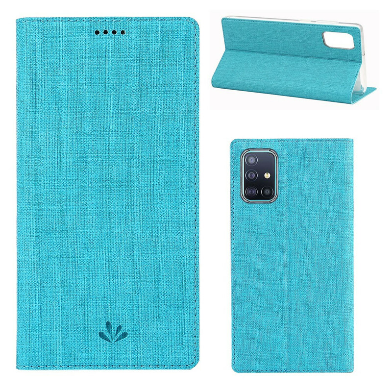 Flip Cover Samsung Galaxy A51 Texturée