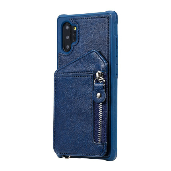 Coque Samsung Galaxy Note 10 Plus Portefeuille Zip