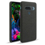 Coque LG G8S ThinQ Texture Tissu KSQ