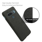 Coque LG G8S ThinQ Texture Tissu KSQ