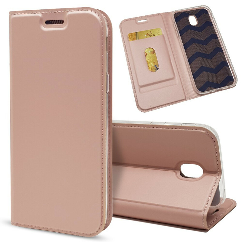 Flip Cover Samsung Galaxy J7 2017 Fermoir Magnétique