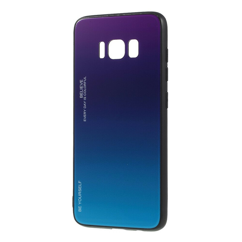 Coque Samsung Galaxy S8 Verre Trempé Be Yourself