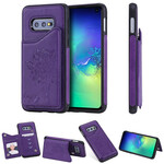 Coque Samsung Galaxy S10e Porte-Cartes Support Impression Chat