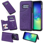 Coque Samsung Galaxy S10e Porte-Cartes Support Impression Chat