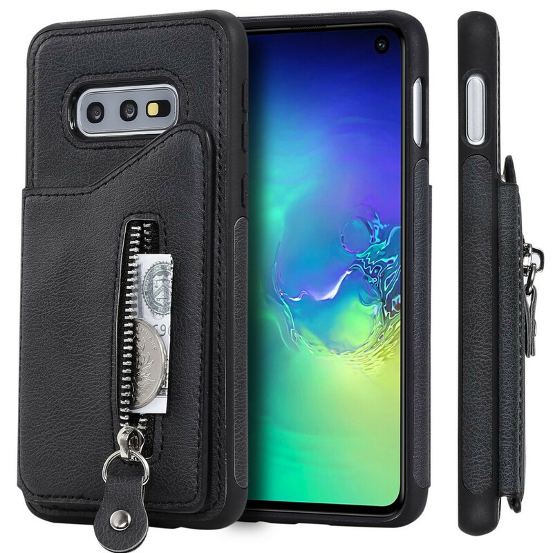 Coque Samsung Galaxy S10e Portefeuille Support Mains Libres