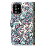 Housse Samsung Galaxy A71 Fleurs Motifs