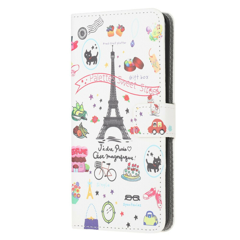 Housse Samsung Galaxy A71 J'adore Paris