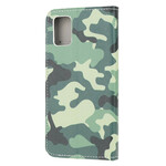 Housse Samsung Galaxy A71 Camouflage Militaire