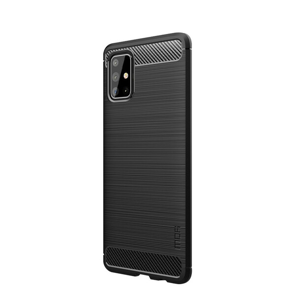 Coque Samsung Galaxy A71 Fibre Carbone Brossée MOFI