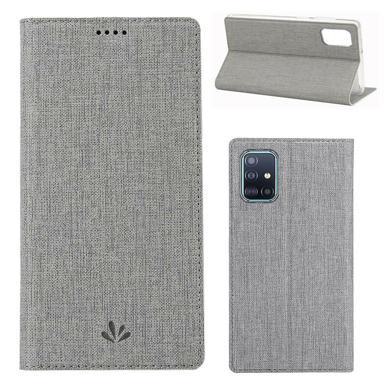 Flip Cover Samsung Galaxy A71 Texturée VILI DMX