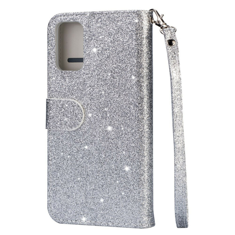 Housse Samsung Galaxy S20 Porte-Monnaie Paillettes