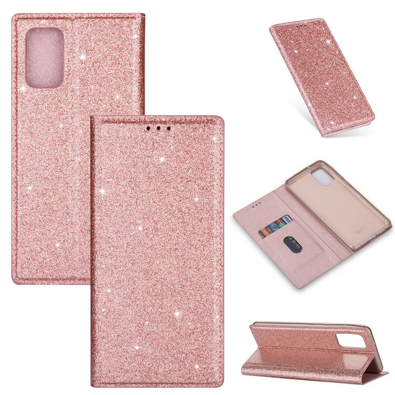 Flip Cover Samsung Galaxy S20 Style Paillettes