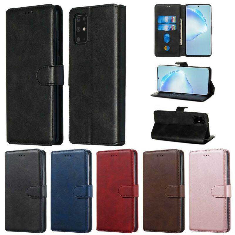 Housse Samsung Galaxy S20 Plus Effet Cuir Mat 