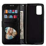 Housse Samsung Galaxy S20 Plus Porte-Monnaie Paillettes