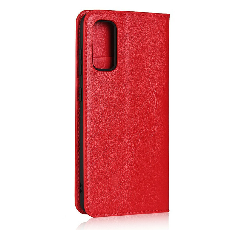 Flip Cover Samsung Galaxy S20 Cuir Véritable