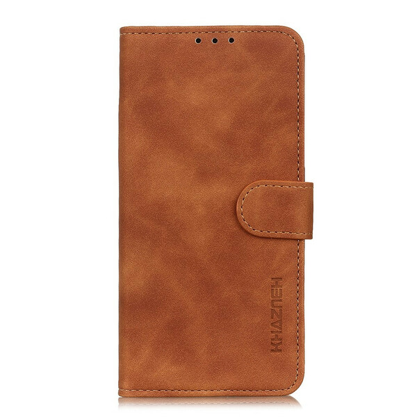 Housse Samsung Galaxy S20 Ultra Effet Cuir Vintage KHAZNEH