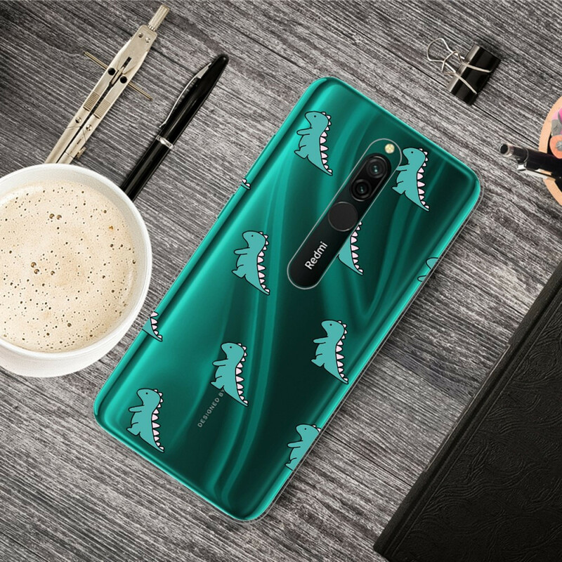 Coque Xiaomi Redmi 8 Dinosaures