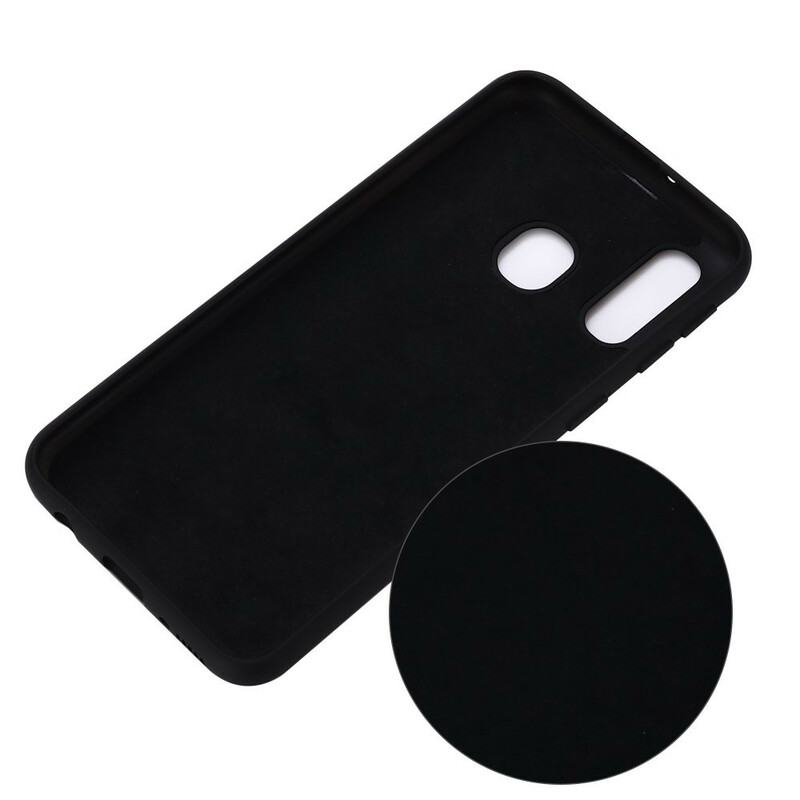 Coque Samsung Galaxy A40 Conception Silicone Liquide