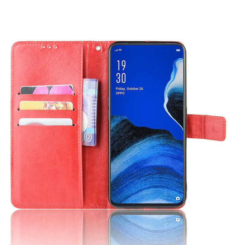 Housse Oppo Reno 2Z Simili Cuir Flashy