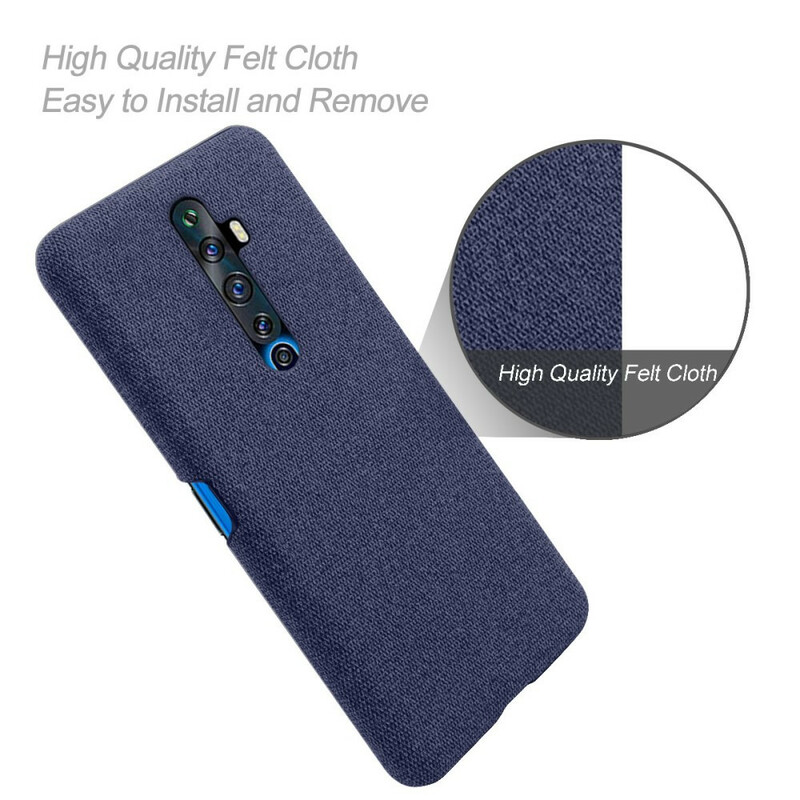 Coque Oppo Reno 2Z KSQ Tissu Chic