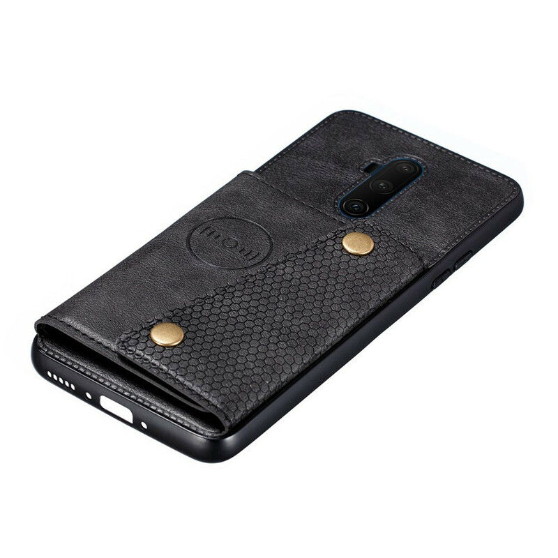 Coque OnePlus 7T Pro Portefeuille à Snap