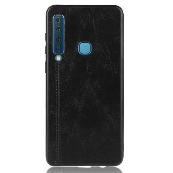 Coque Samsung Galaxy A9 Effet Cuir Couture