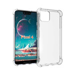 Coque Google Pixel 4 Transparente Coins Renforcés