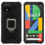 Coque Google Pixel 4 Ring et Fibre Carbone