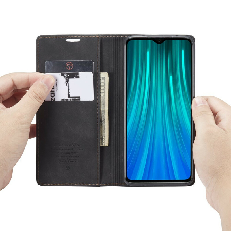 Flip Cover Xiaomi Redmi Note 8 Pro CASEME Simili Cuir