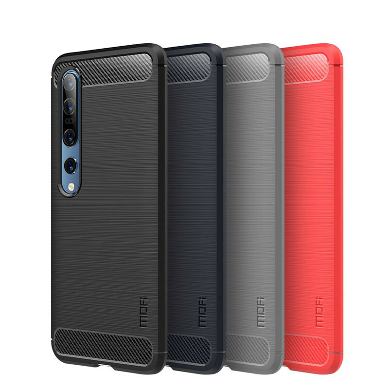 Coque Xiaomi MI 10 / 10 Pro Fibre Carbone Brossée MOFI