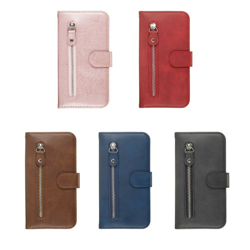 Housse Samsung Galaxy A80 Vintage Porte-Monnaie