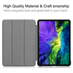 Smart Case iPad 11" (2020) Simili Cuir Fée Florale