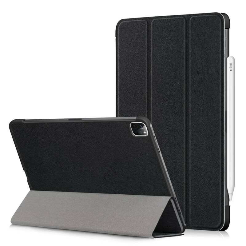 Smart Case iPad Pro 11" (2020) Simili Cuir Litchi Classique