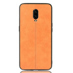 Coque OnePlus 6T Style Cuir Coutures