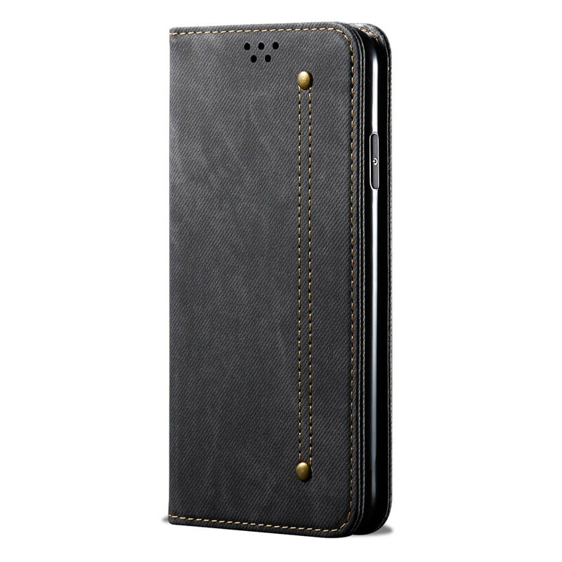 Flip Cover OnePlus 8 Simili Cuir Texture Jeans