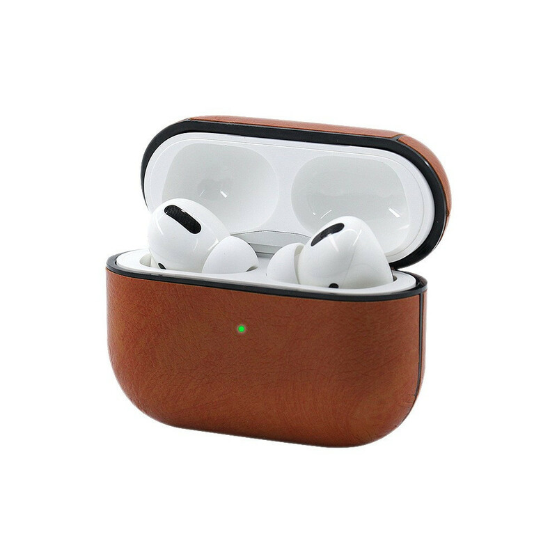 Étui AirPods Pro Style Cuir avec Mousqueton