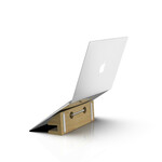 Support du bureau en Bloque de Bois DIROSE pour MacBook