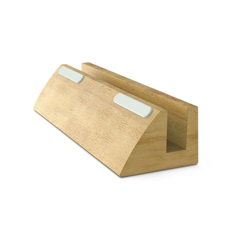 Support du bureau en Bloque de Bois DIROSE pour MacBook